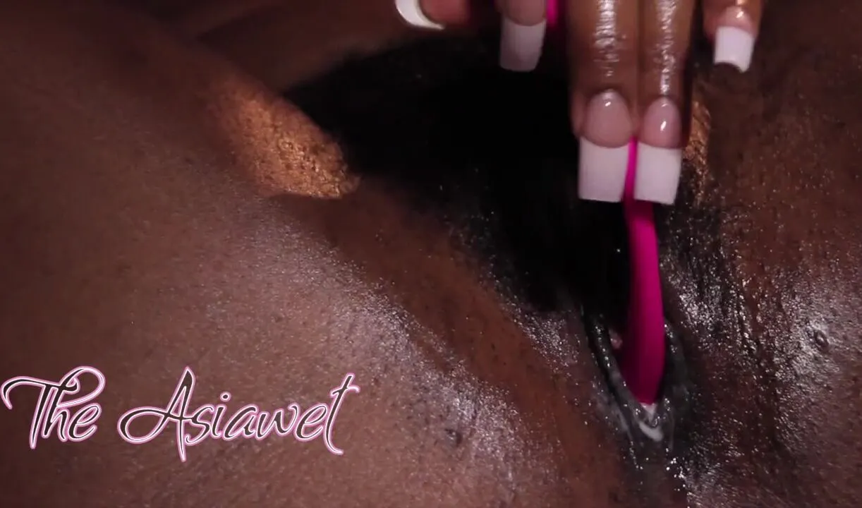 Free @theasiawet SOLO BLACK CREAMY MOIST VAGINA CLOSE UP LUSH DILDO Porn  Video - Ebony 8