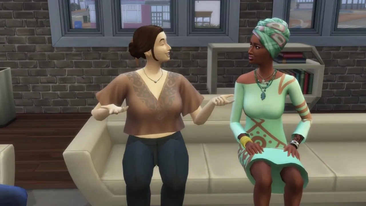 Free Lunch with Neighbour, Turns into a Swinging (Promo) - The Sims/ CG  Anime Porn Video - Ebony 8