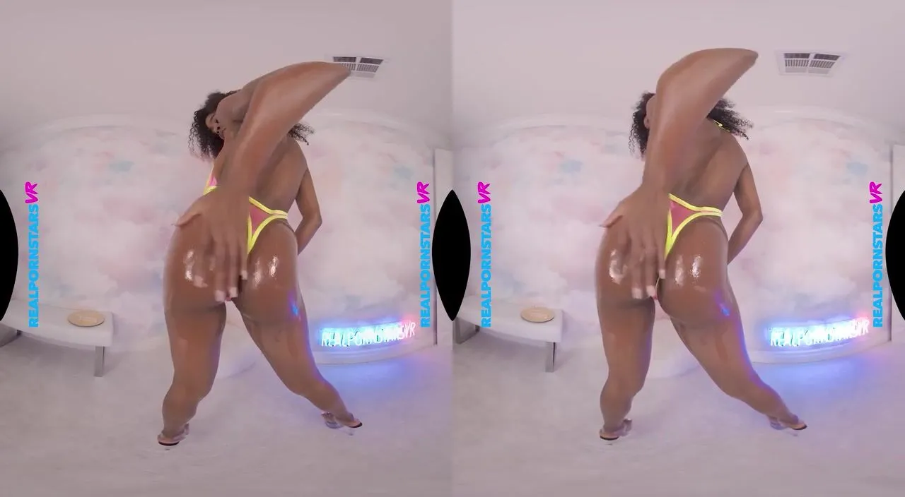 Free Real Pornstars VR - Black gal Nicole Kitt sure knows how to twerk on a  thick large dick Porn Video - Ebony 8