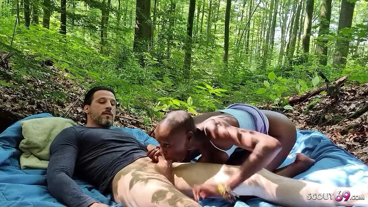 Free SCOUT69 - Real Outdoor Amateur Sex between Black Zaawaadi and German Stud Porn Video photo