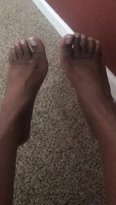 Black Toes Xxx - Free Black Feet Worship POV Porn Video - Ebony 8