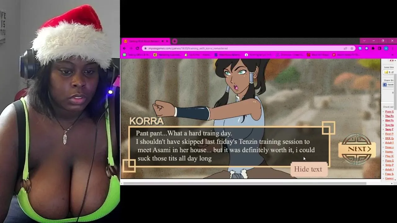 Free PLAYING KORRA LESBO GAME Porn Video - Ebony 8