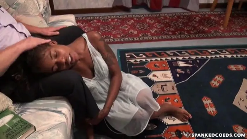 Black Girl Slave - Free The Slim new Black Slave Girl' first Bed Time Spanking (part 1) Porn  Video - Ebony 8