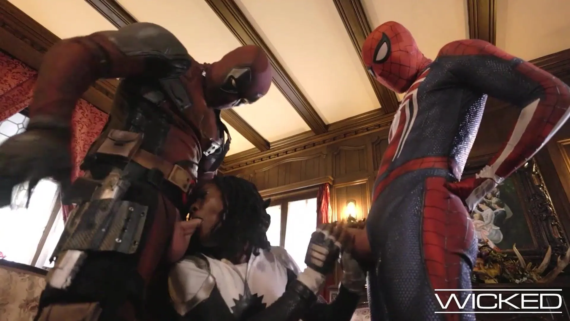 Free Nasty - SPIDEYPOOL RETURNS With Deadpool And Spiderman SCREWING Monica  Rambeau Hard Porn Video - Ebony 8