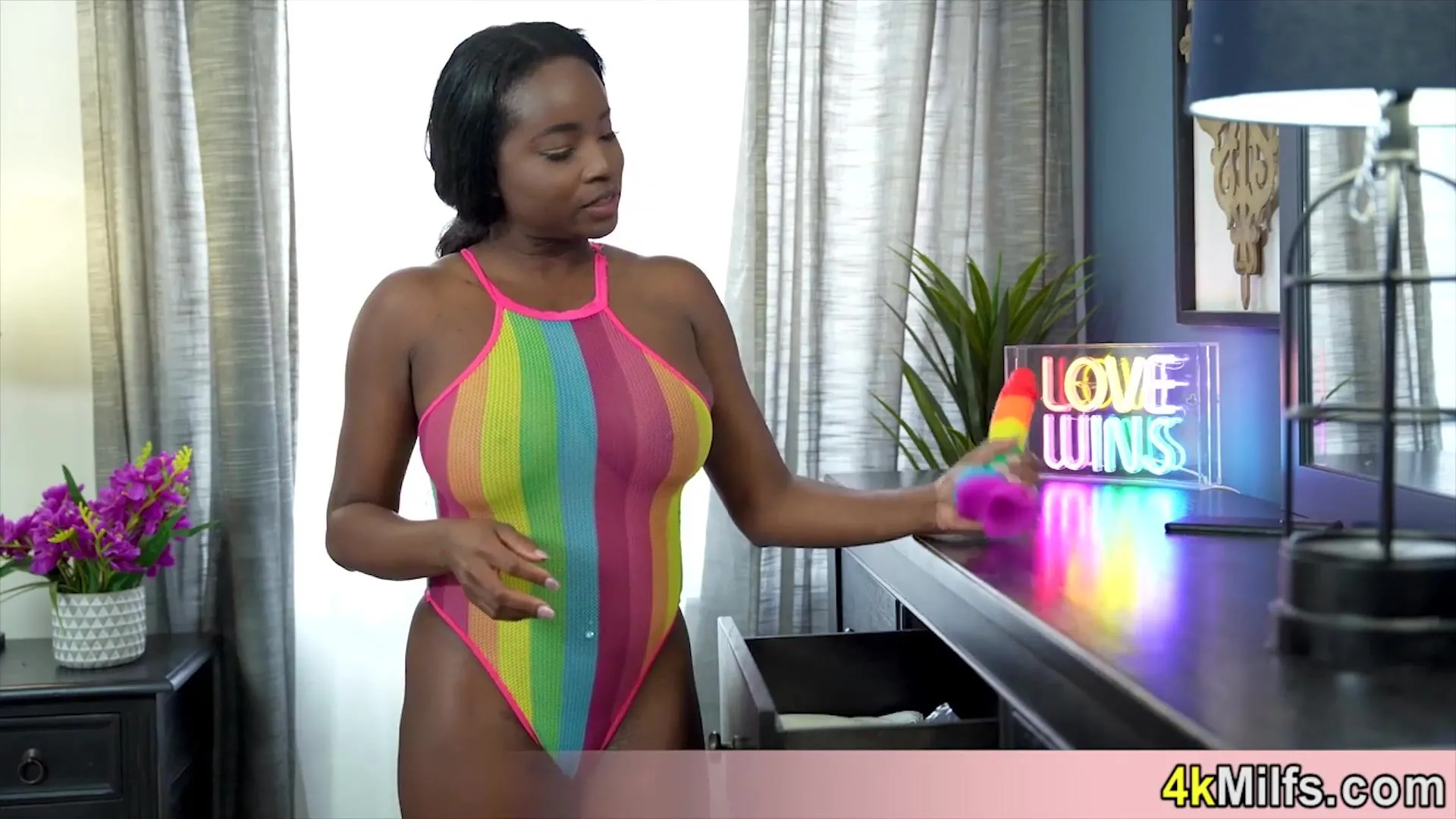 Free My recent stepmom is an black sex femdom-goddess with ideal body and  titties That Babe likewise loves taboo screwing Porn Video - Ebony 8