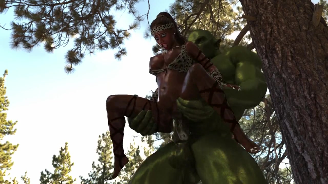 Free 3D Amaya and the Orc Porn Video - Ebony 8