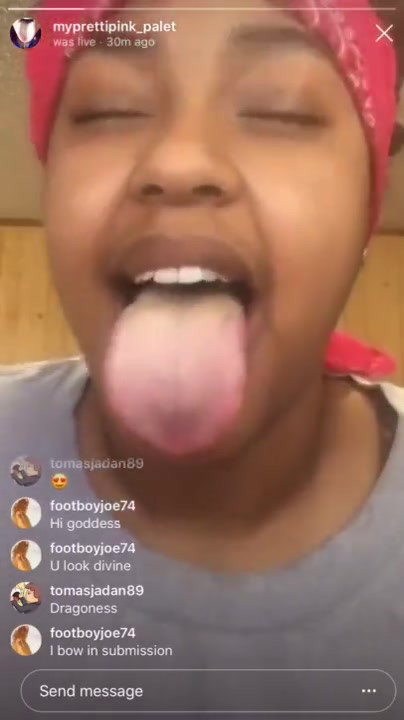 Ebony Mouth - Free Ebony Teen Wet Mouth Tease Porn Video - Ebony 8