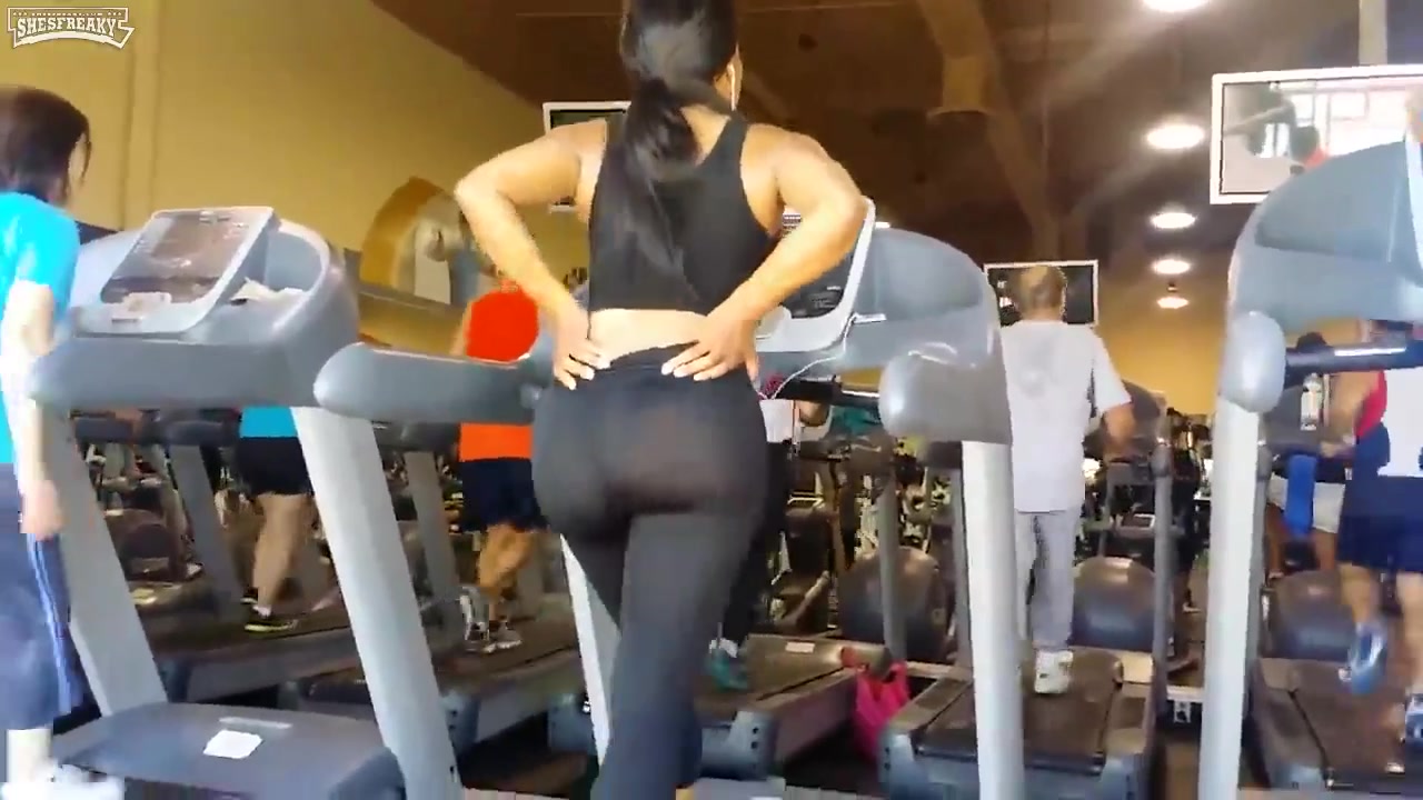 Free Extremely Fat Ass on Treadmill Porn Video - Ebony 8