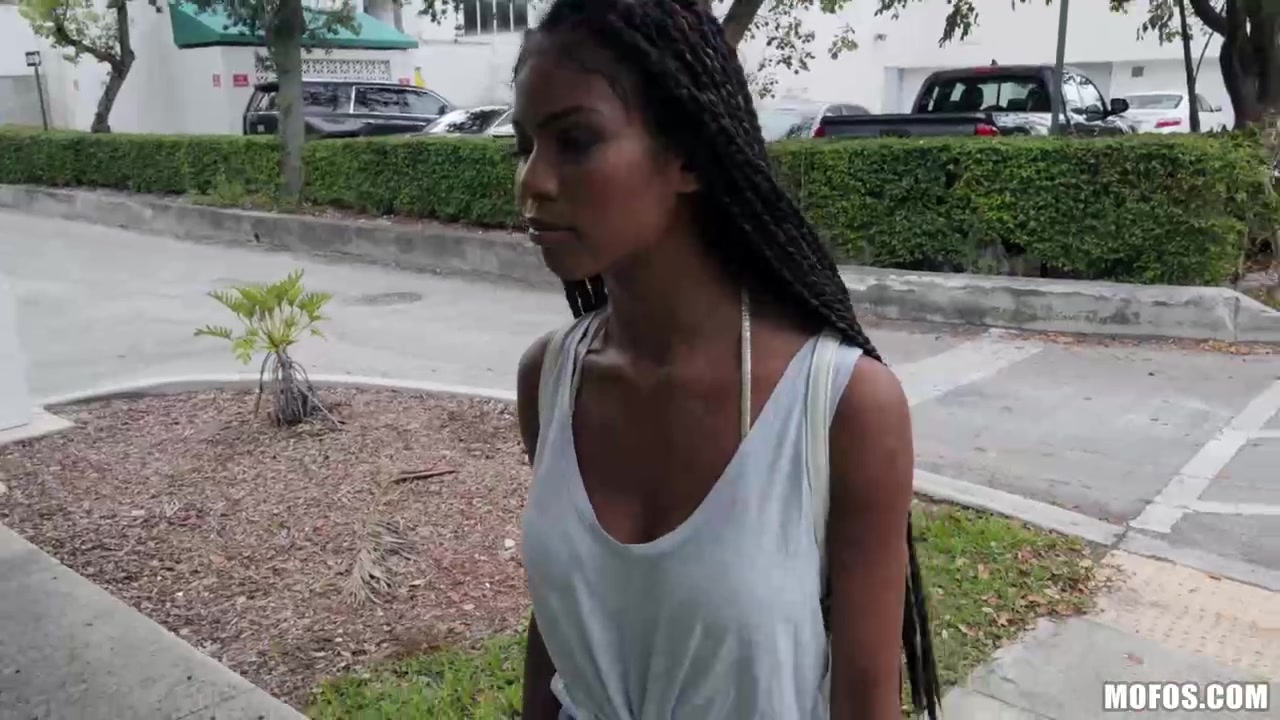 Public Banged - Free Ebony chick with braided hair, Nia Nacci got banged in ...