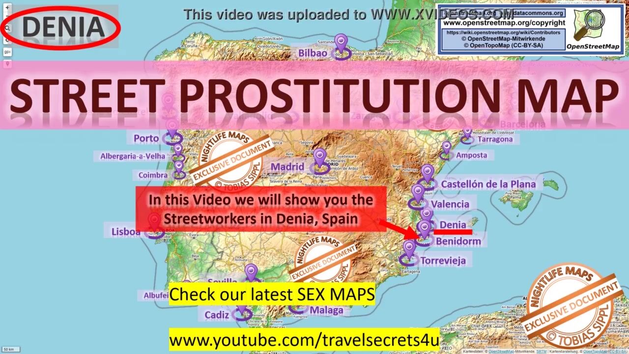 Free Denia, Spain, Street Prostitution Map, Public, Outdoor, Real, Reality,  Sex Harlots, Freelancer, BJ, double penetration, BBC, Facial, 3Some, Anal,  Large Breasts, Small Titties, Doggy Style, Ejaculation, Black, Latin Chick,  Oriental, Casting,